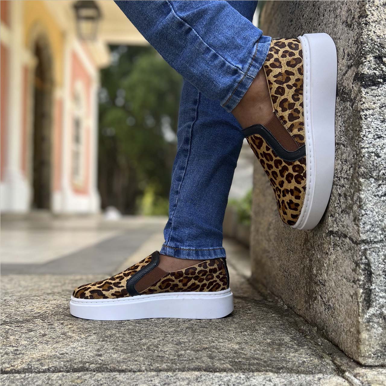 slip on preto feminino sem cadarço