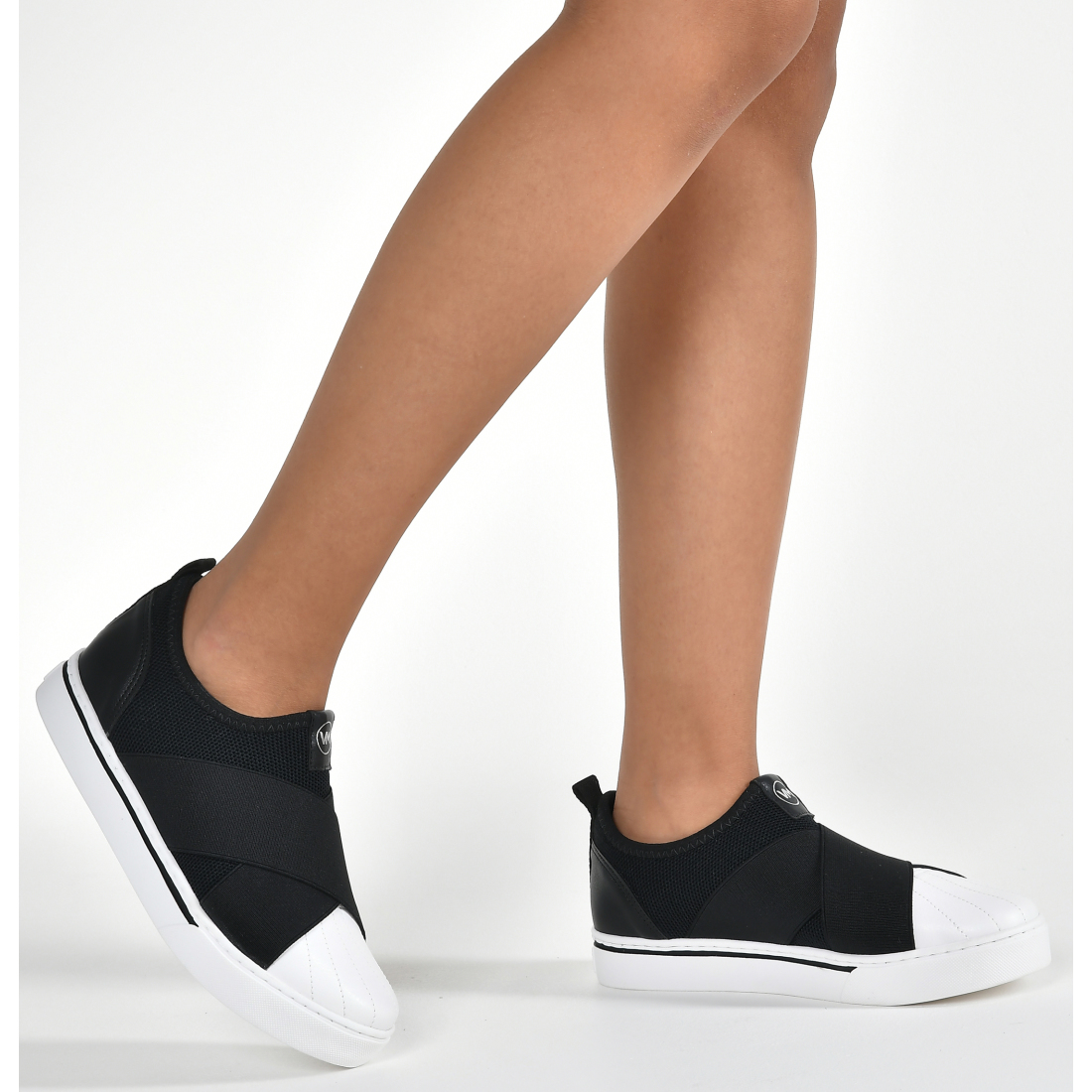 slip on preto feminino dia a dia
