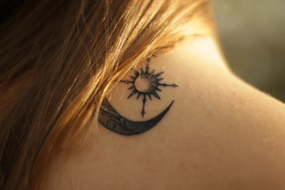 tatuagem sol tribal