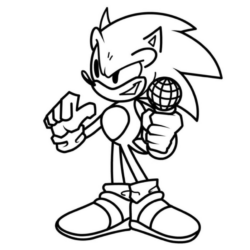 Super Sonic para pintar