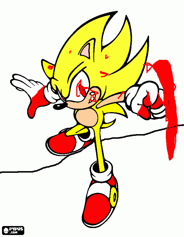 cores do Super Sonic