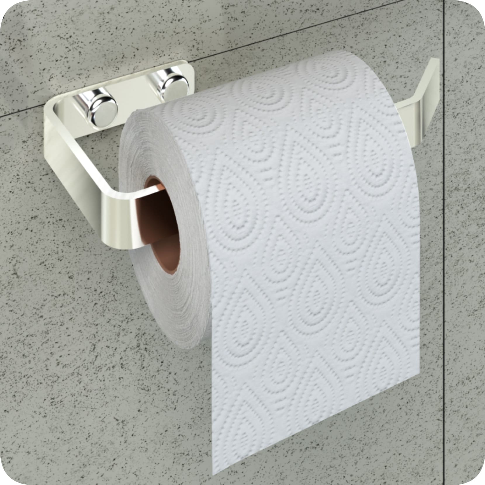 suporte papel higiênico chão