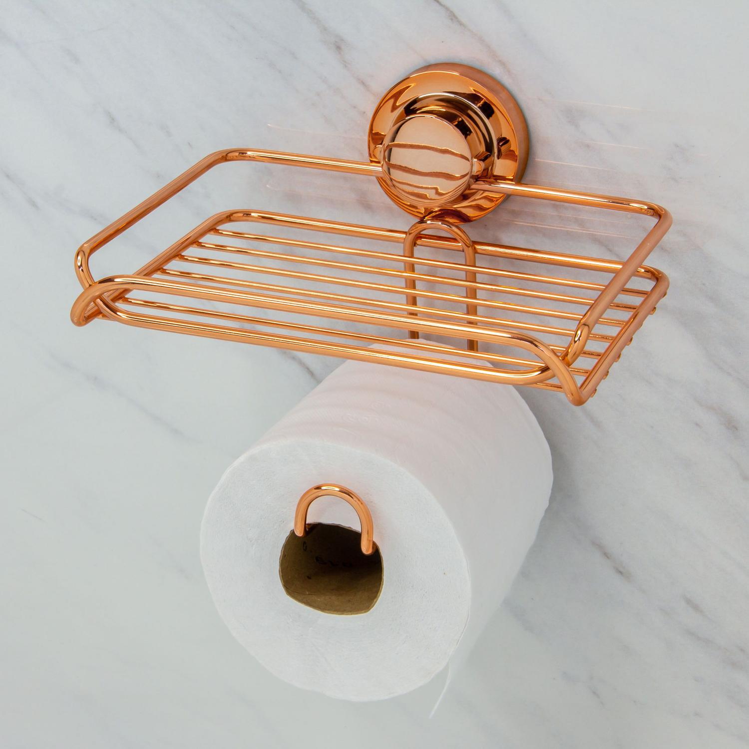 porta papel higiênico sem furar parede