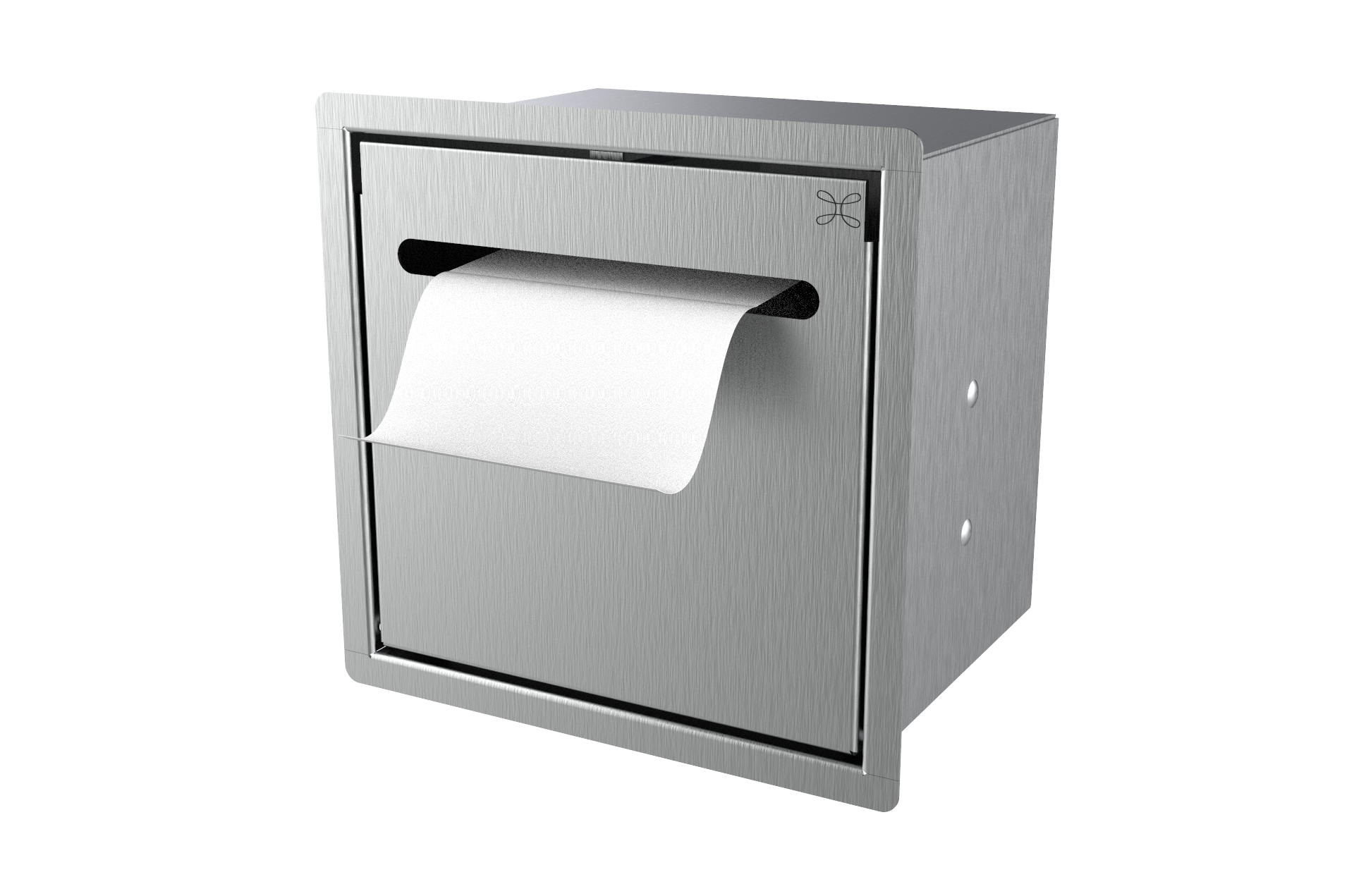 suporte papel higiênico preto fosco