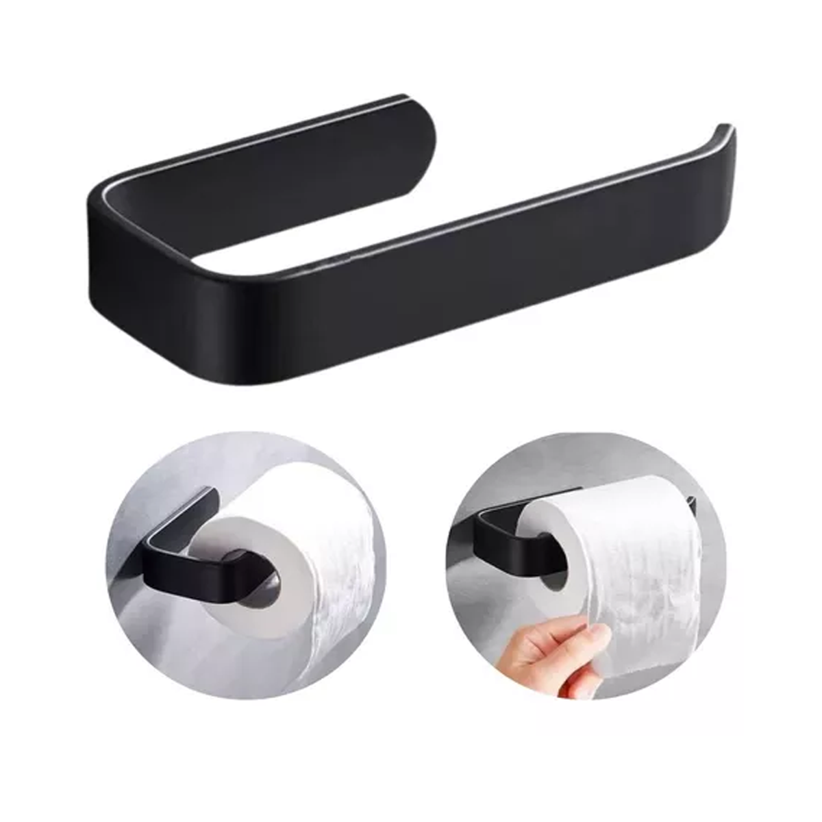 suporte papel higiênico com lixeira