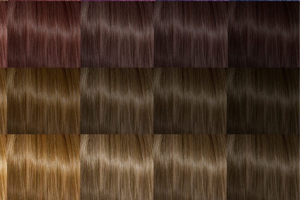 Tabela De Cores De Cabelo