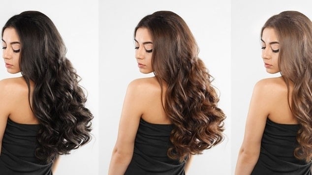 tabela de tinta de cabelo