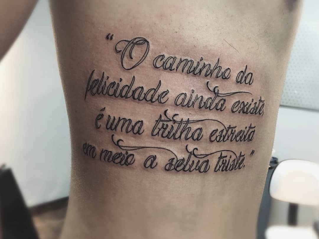 frases de tatuagem masculina em inglês vs português