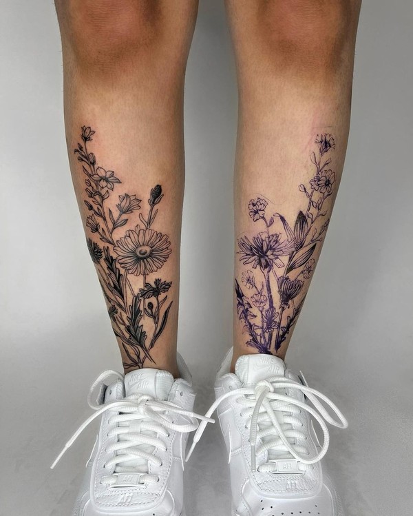 tatuagem mandala canela