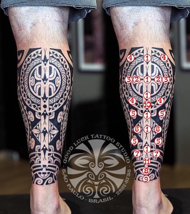 tatuagem lettering canela