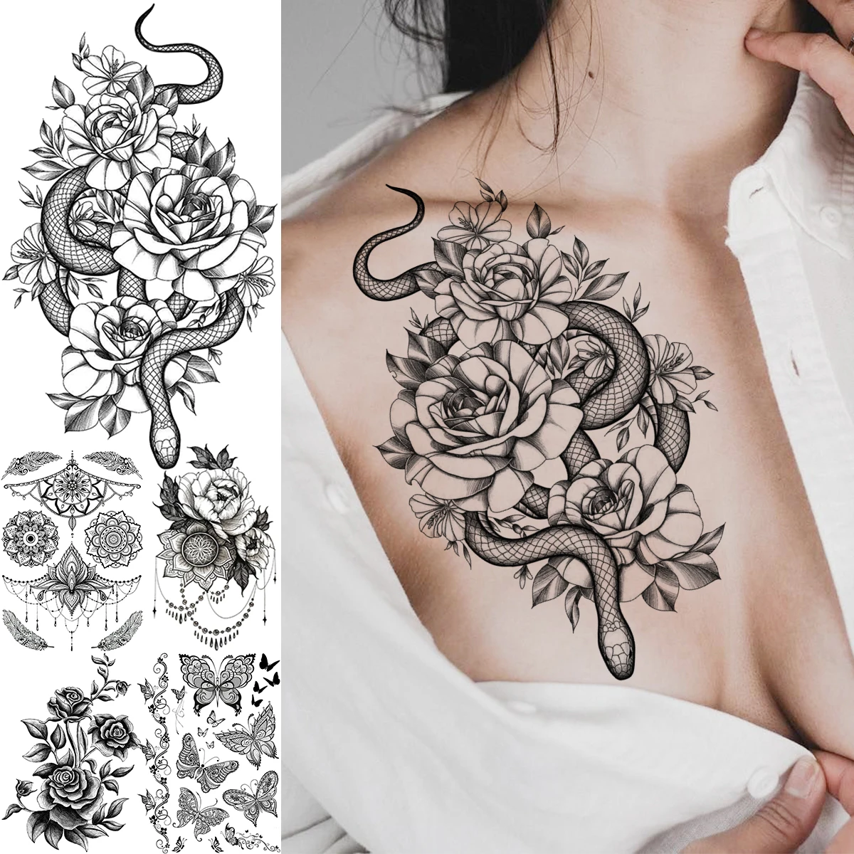 tatuagem de cobra na coxa significado