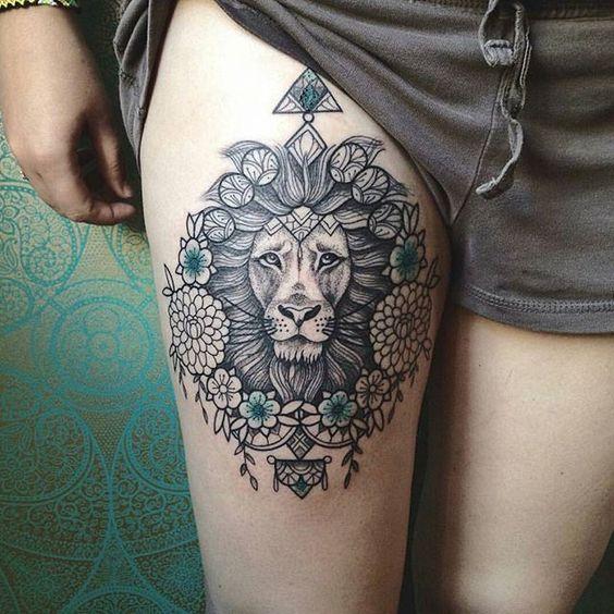 tatuagem na coxa vs tatuagem na panturrilha qual dói mais