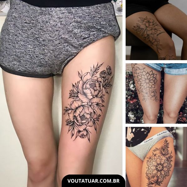 tatuagem na coxa vs tatuagem na panturrilha qual dói mais