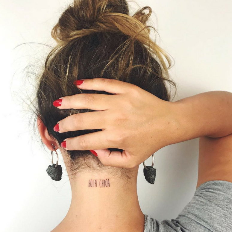 quanto custa tatuagem pequena na nuca