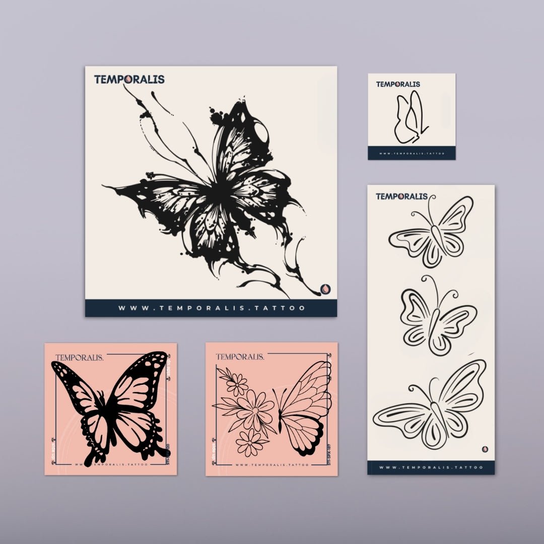 ideias tatuagem borboleta pequena delicada