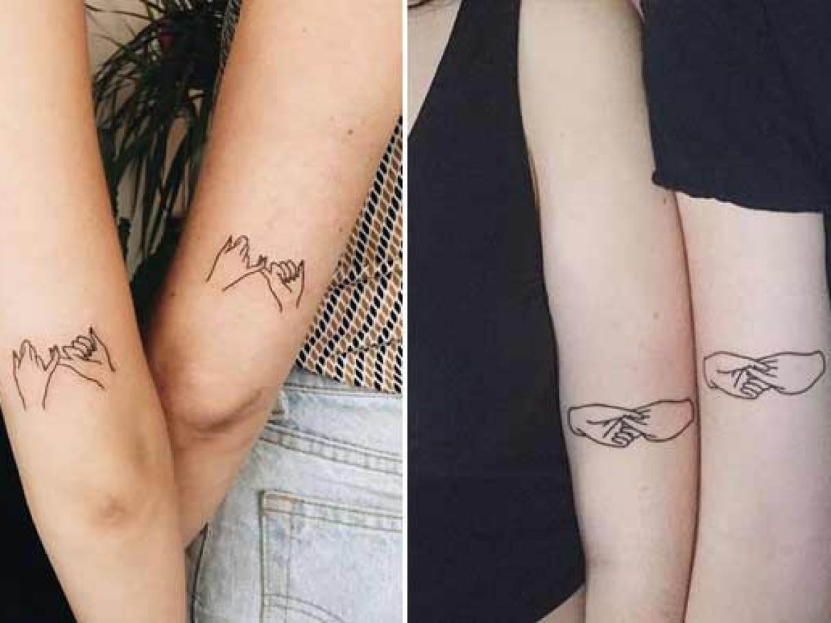 ideias de tatuagem com amiga delicada