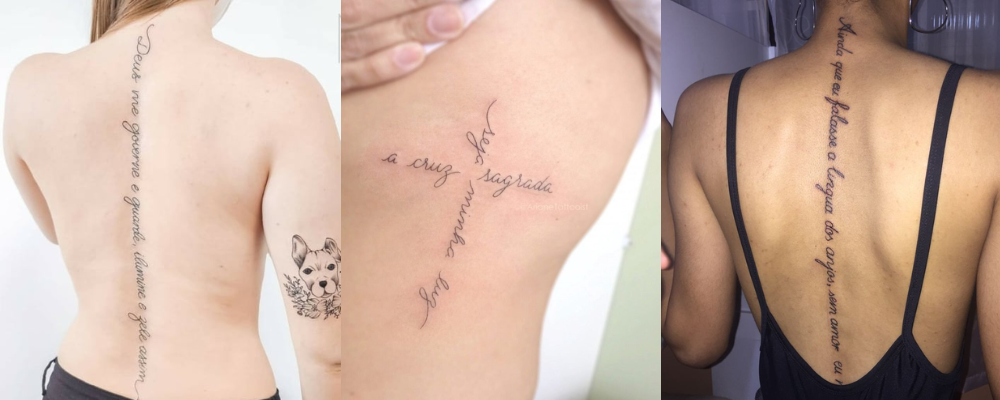 Tatuagem Com Frase Motivacional