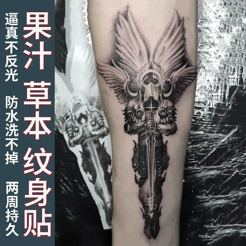 tatuagem anjo masculino braço