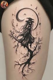 tatuagem de bruxa