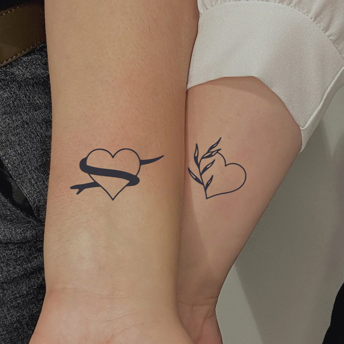ideias de tatuagem de coração na bunda para inspiração