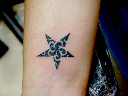 tatuagem de estrela