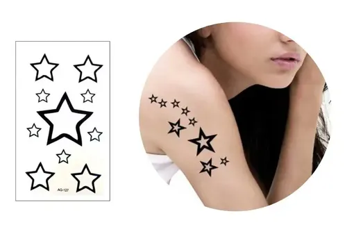 tatuagem de estrela