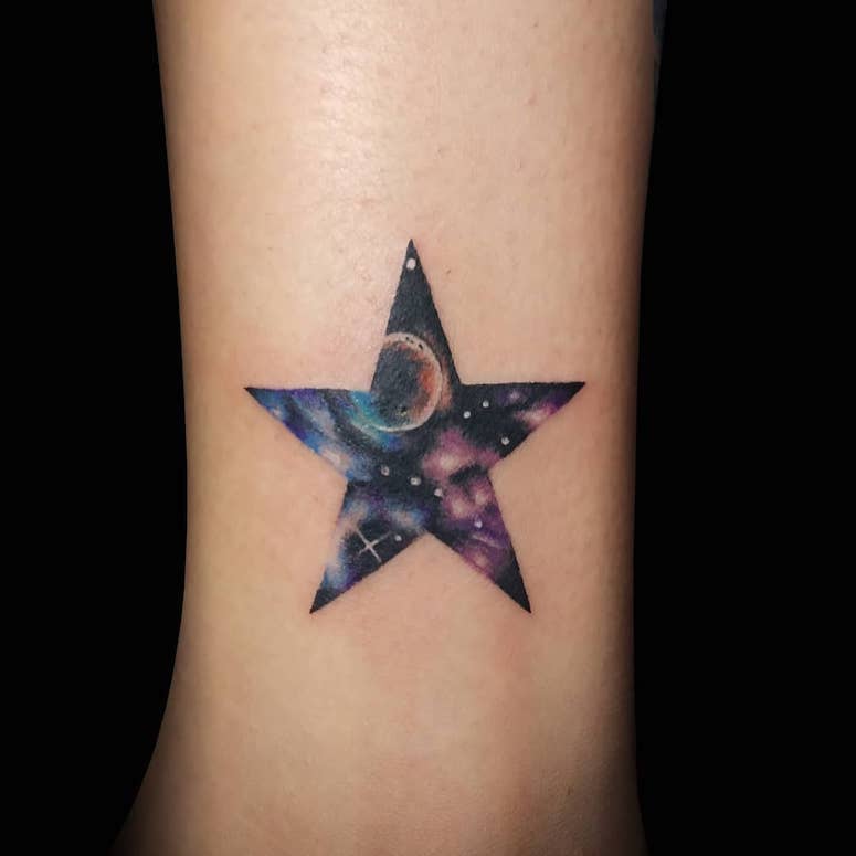 tatuagem de estrela
