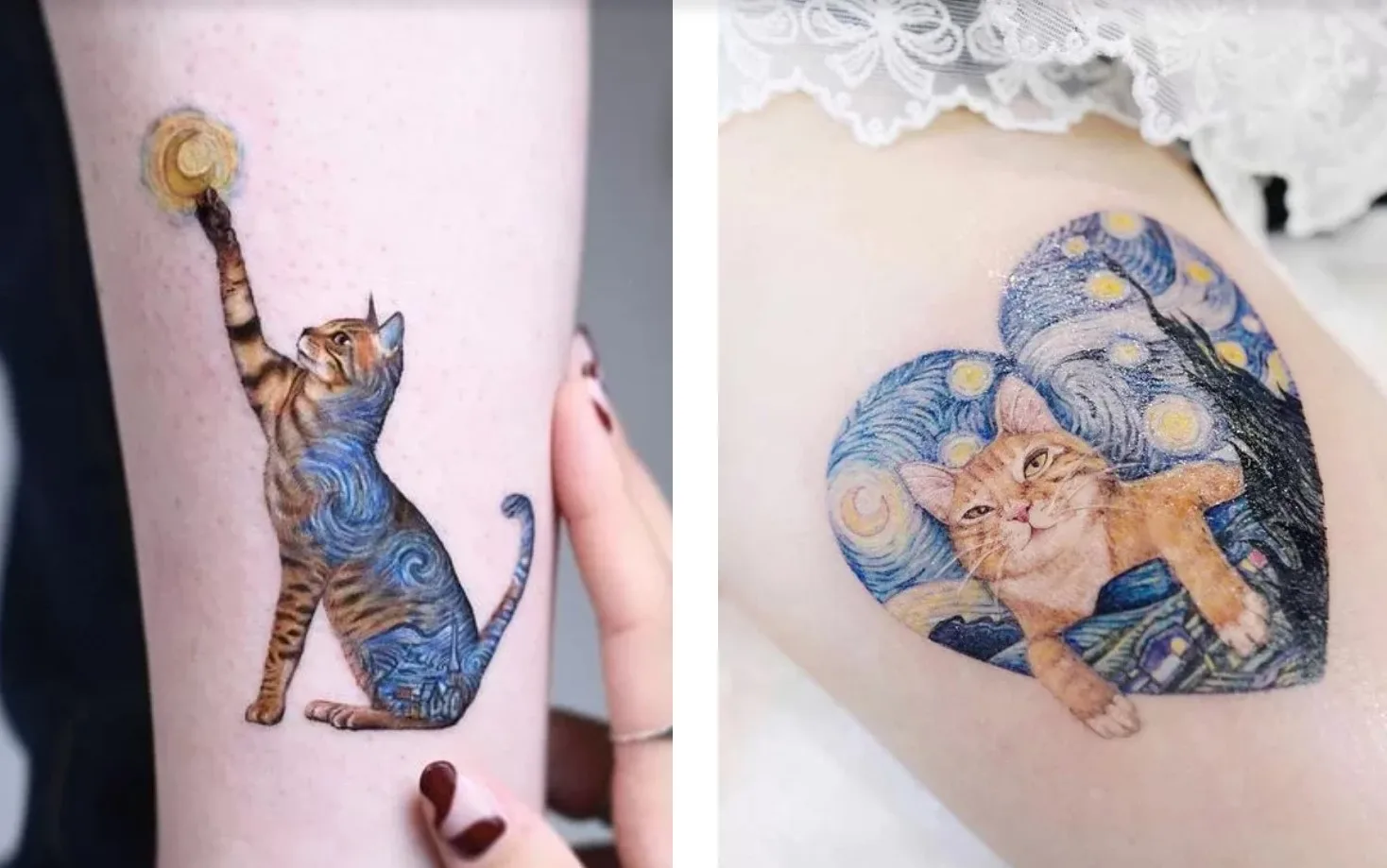 tatuagem de gatinho