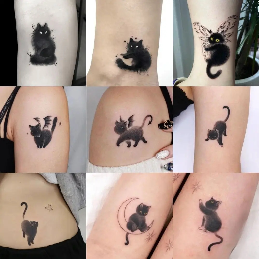 tatuagem de gatinho