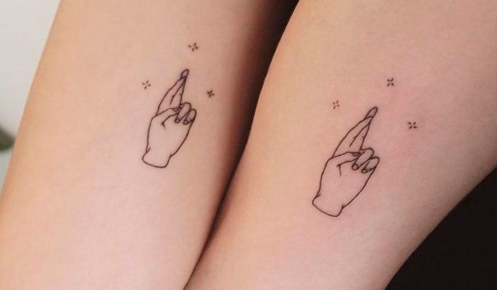 ideias de tatuagem de irmã para fazer juntas