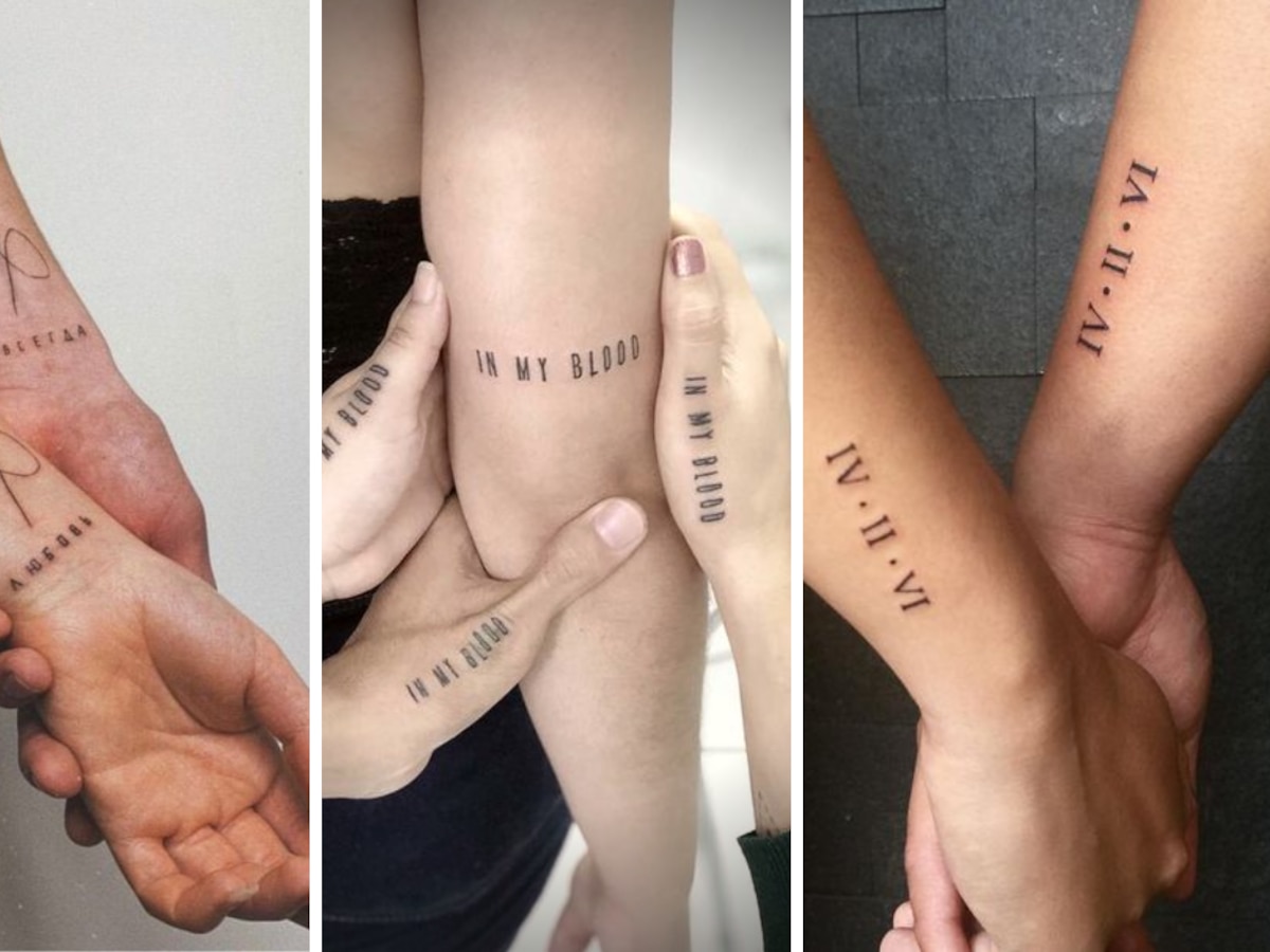 tatuagem de irmã idêntica vs complementar qual escolher