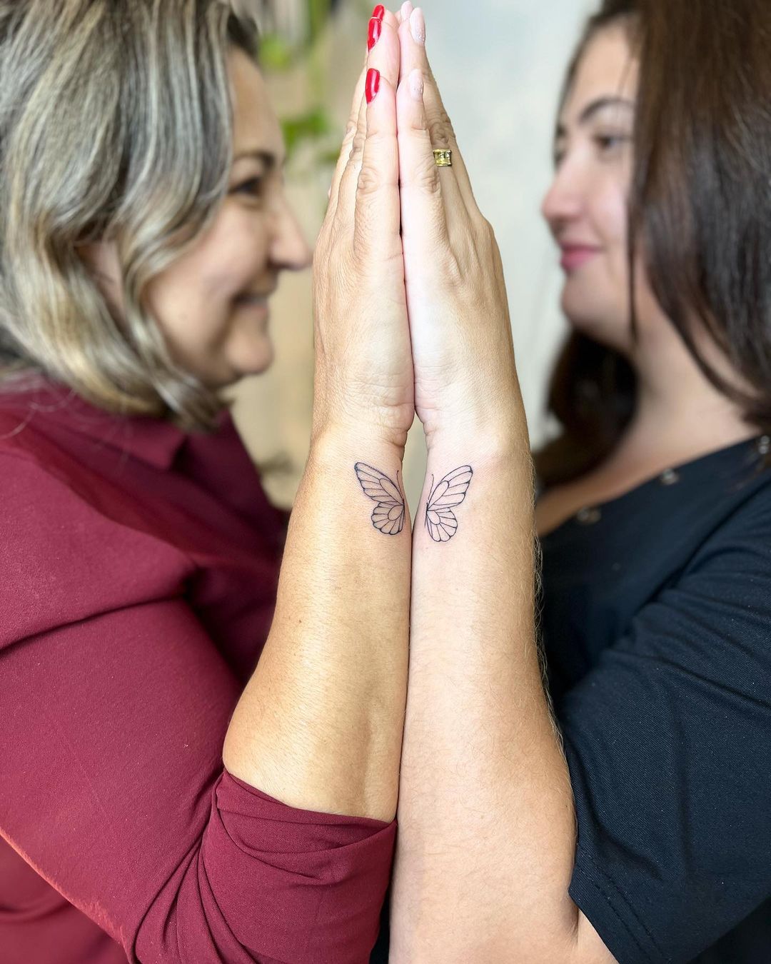 tatuagem de mãe e filha amor
