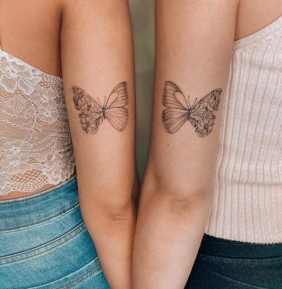 ideias de tatuagens de melhores amigas com significado