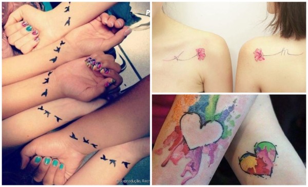ideias de tatuagens de melhores amigas com significado