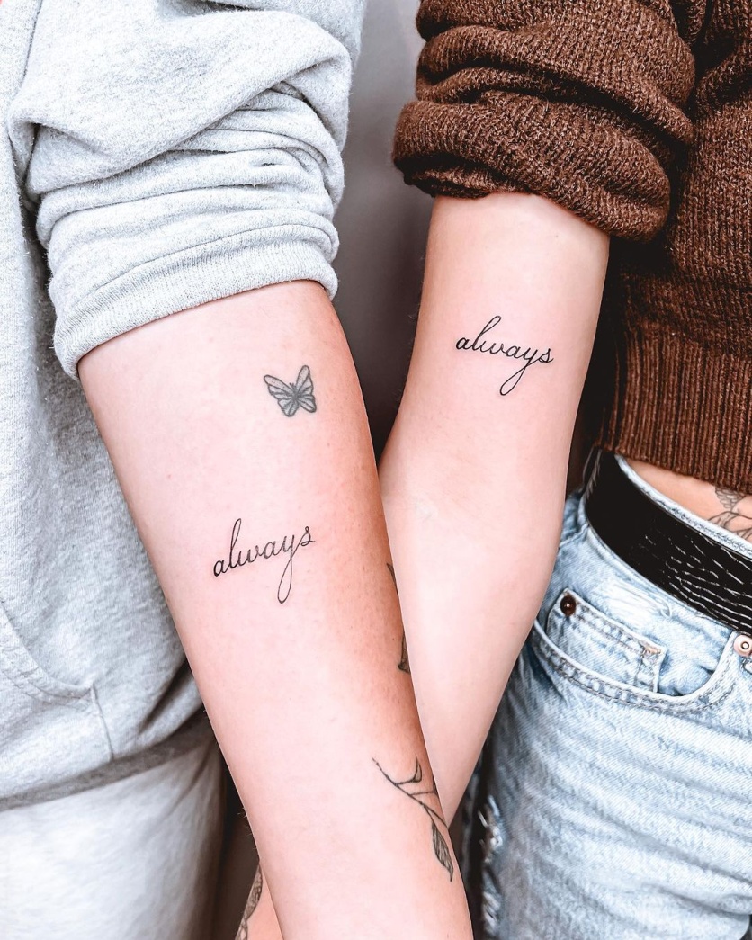 tatuagem de melhores amigas vs. pulseiras de amizade