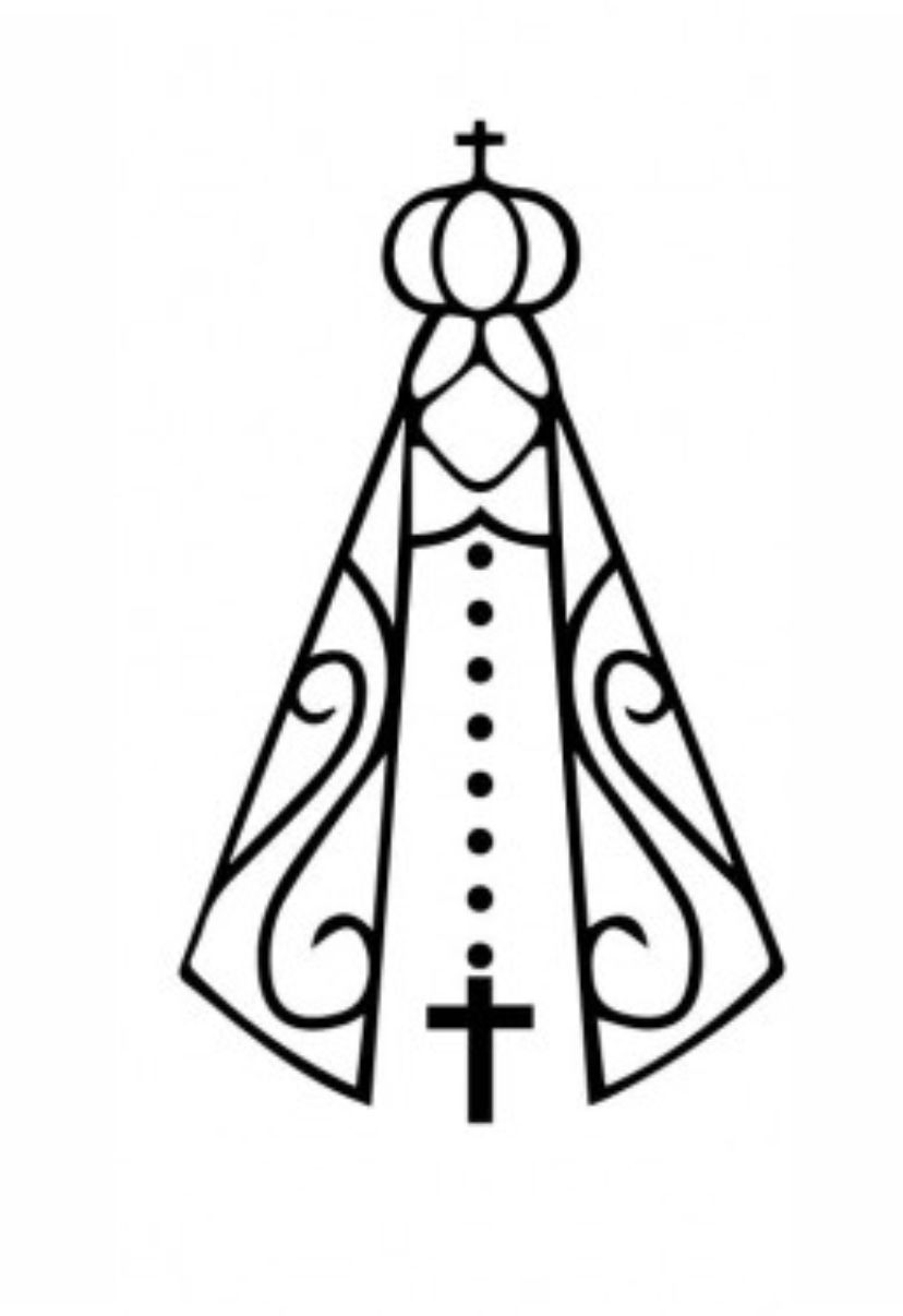 tatuagem nossa senhora aparecida vs nossa senhora de fatima