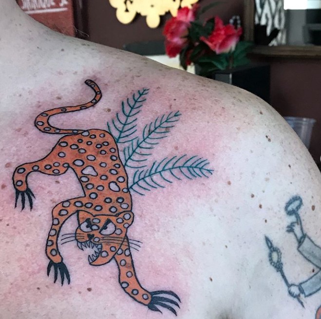 quanto custa uma tatuagem de onça realista