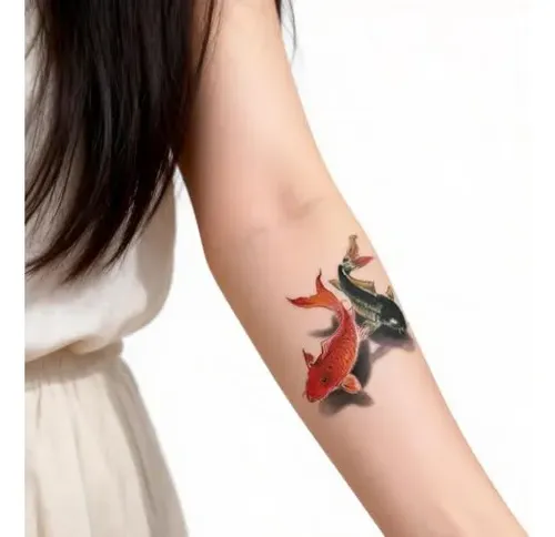 Tatuagem de peixe para renovação