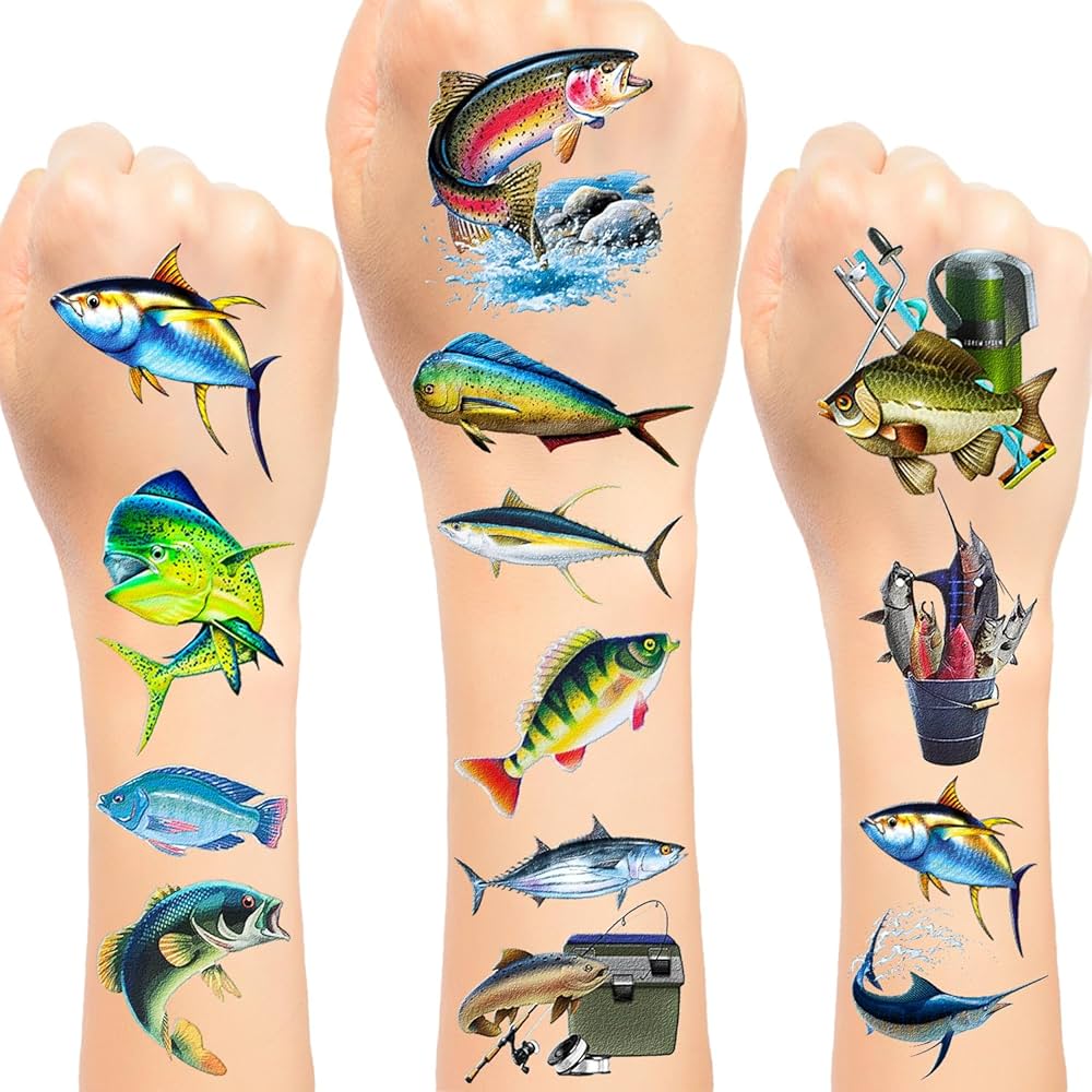 Tatuagem de peixe para renovação