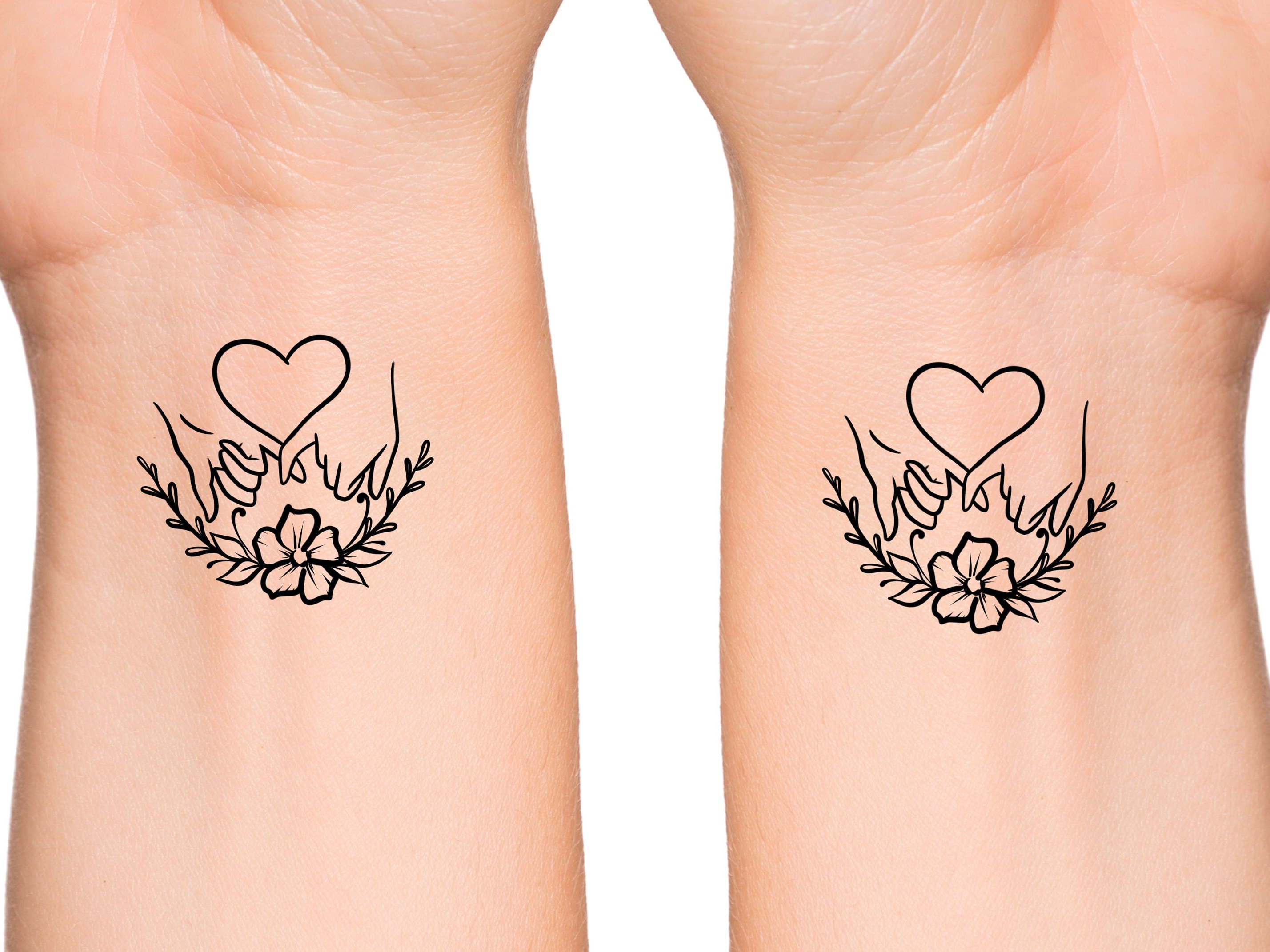 tatuagem de pinky promise para duas amigas