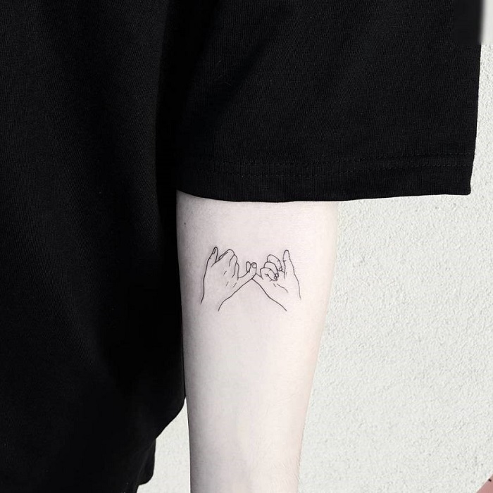 tatuagem pinky promise desbota rapido como evitar