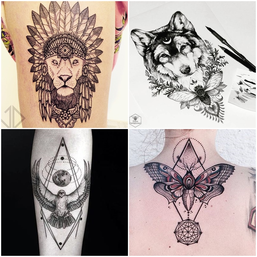 tatuagem fineline vs sticker style qual escolher