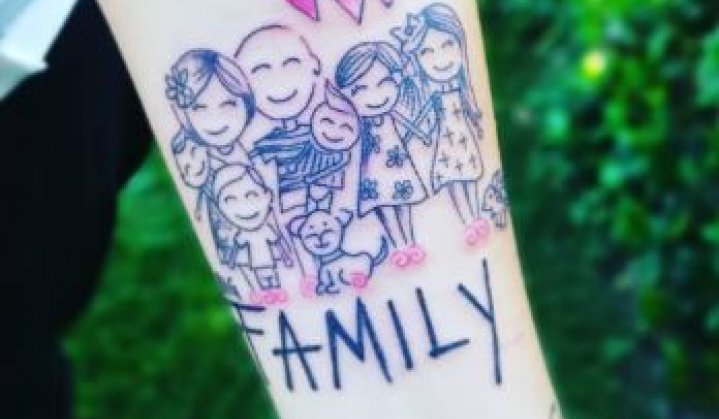 quanto custa uma tatuagem familia delicada