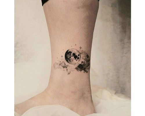 ideias de tatuagem fases da lua delicada