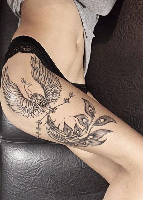 quanto custa uma tatuagem feminina na lateral da coxa