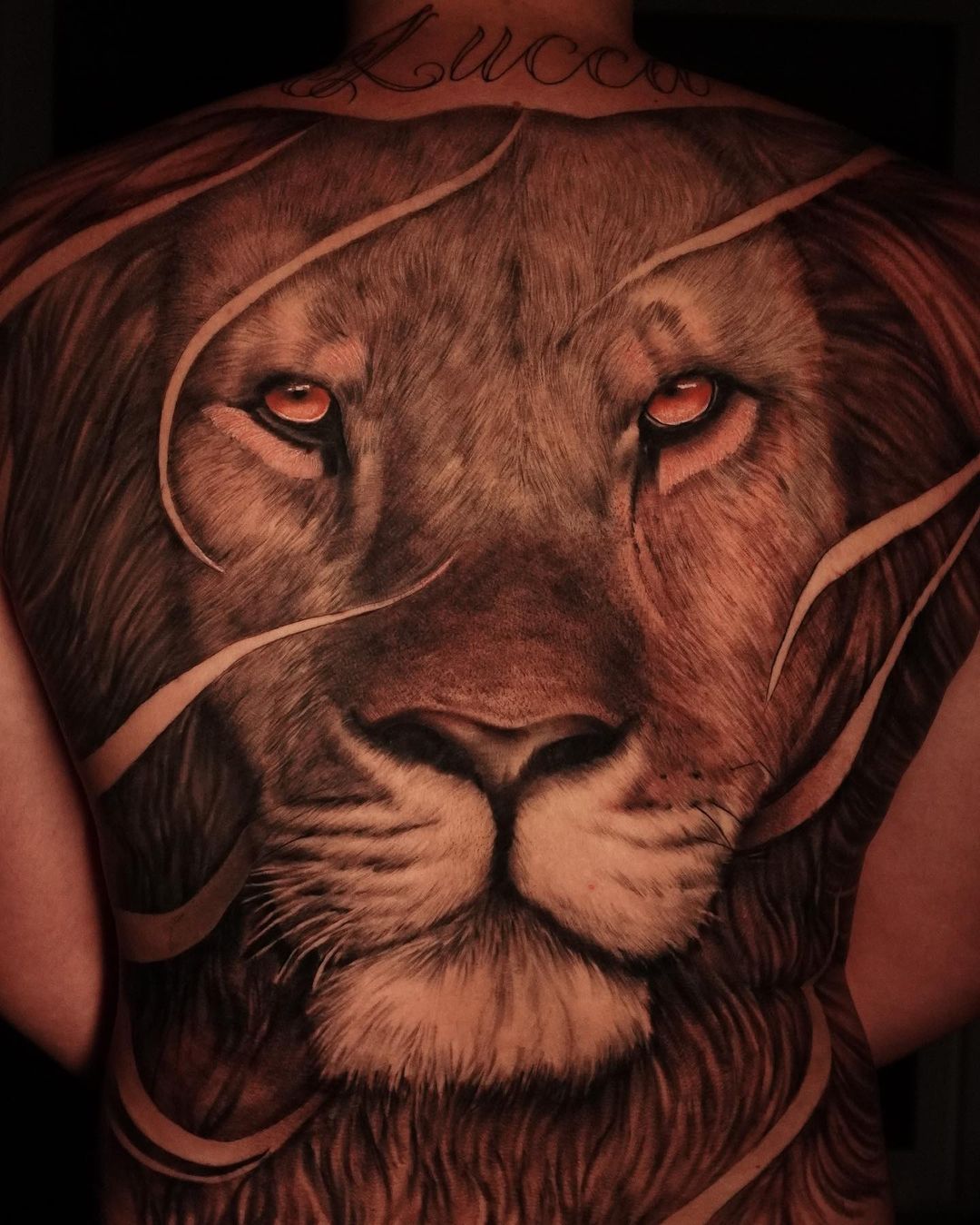 tatuagem leao