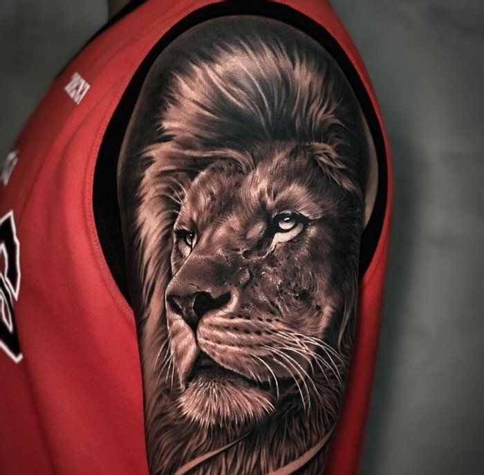 tatuagem leao