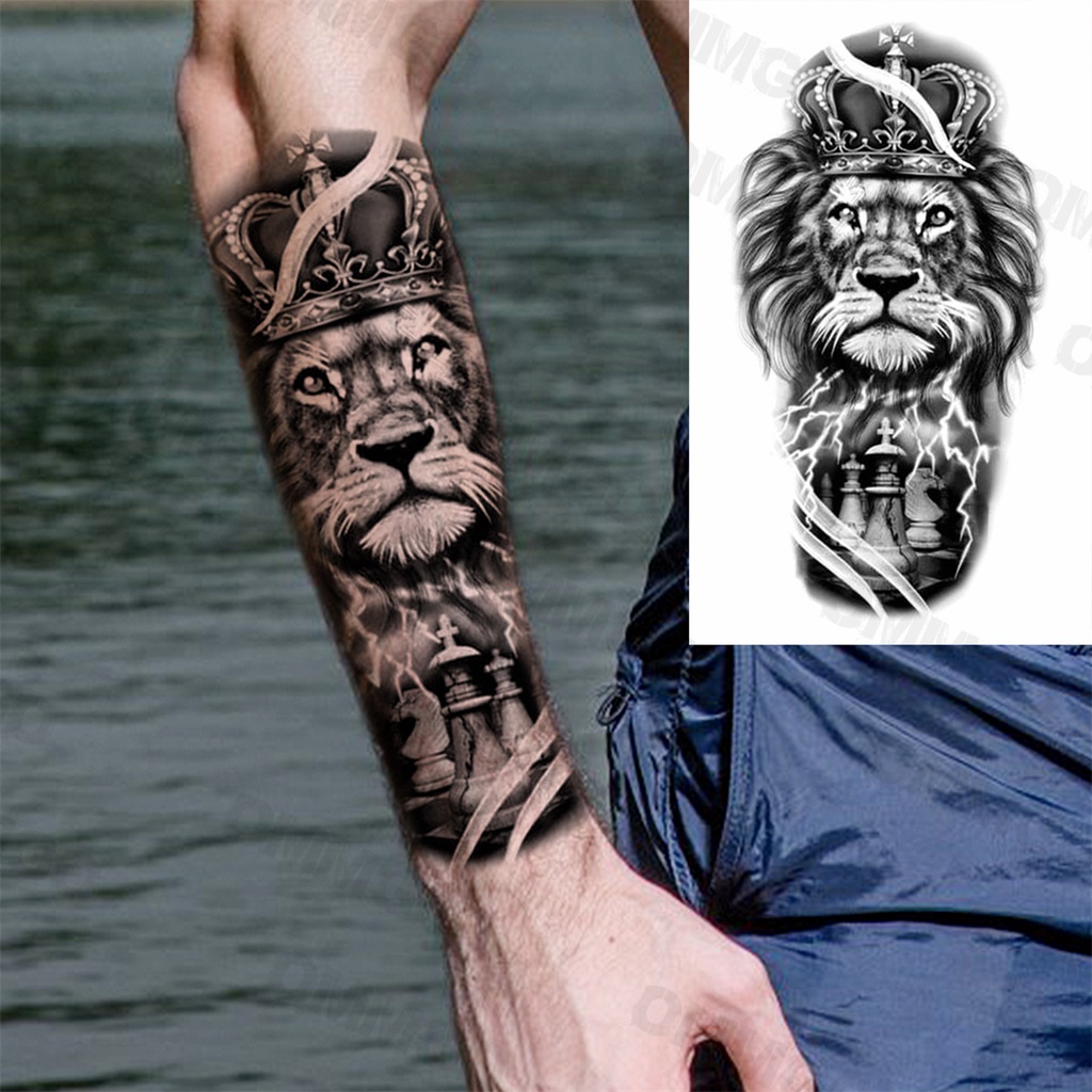 tatuagem leao