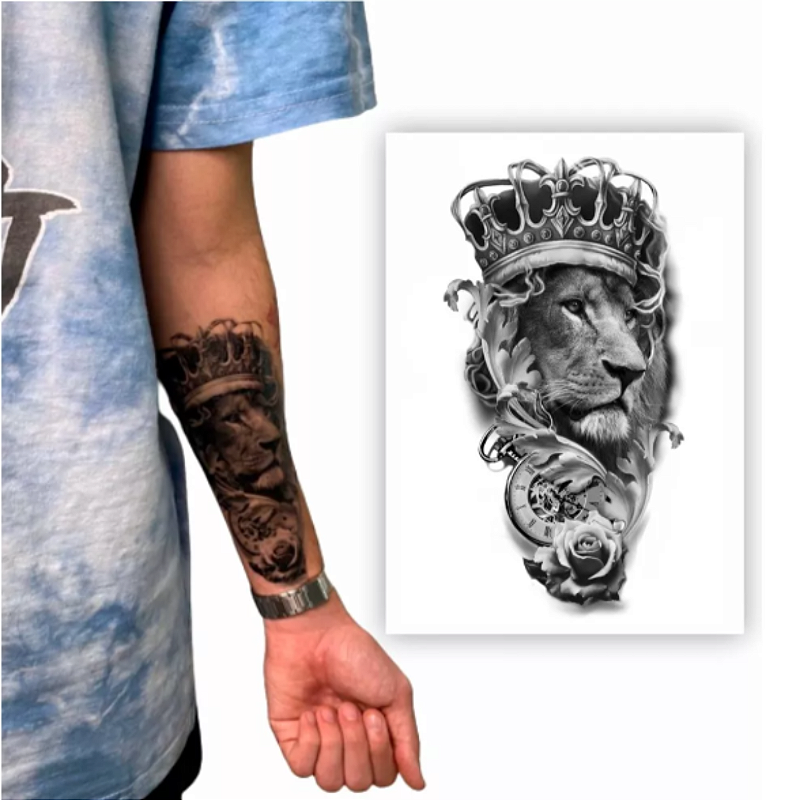 tatuagem leao