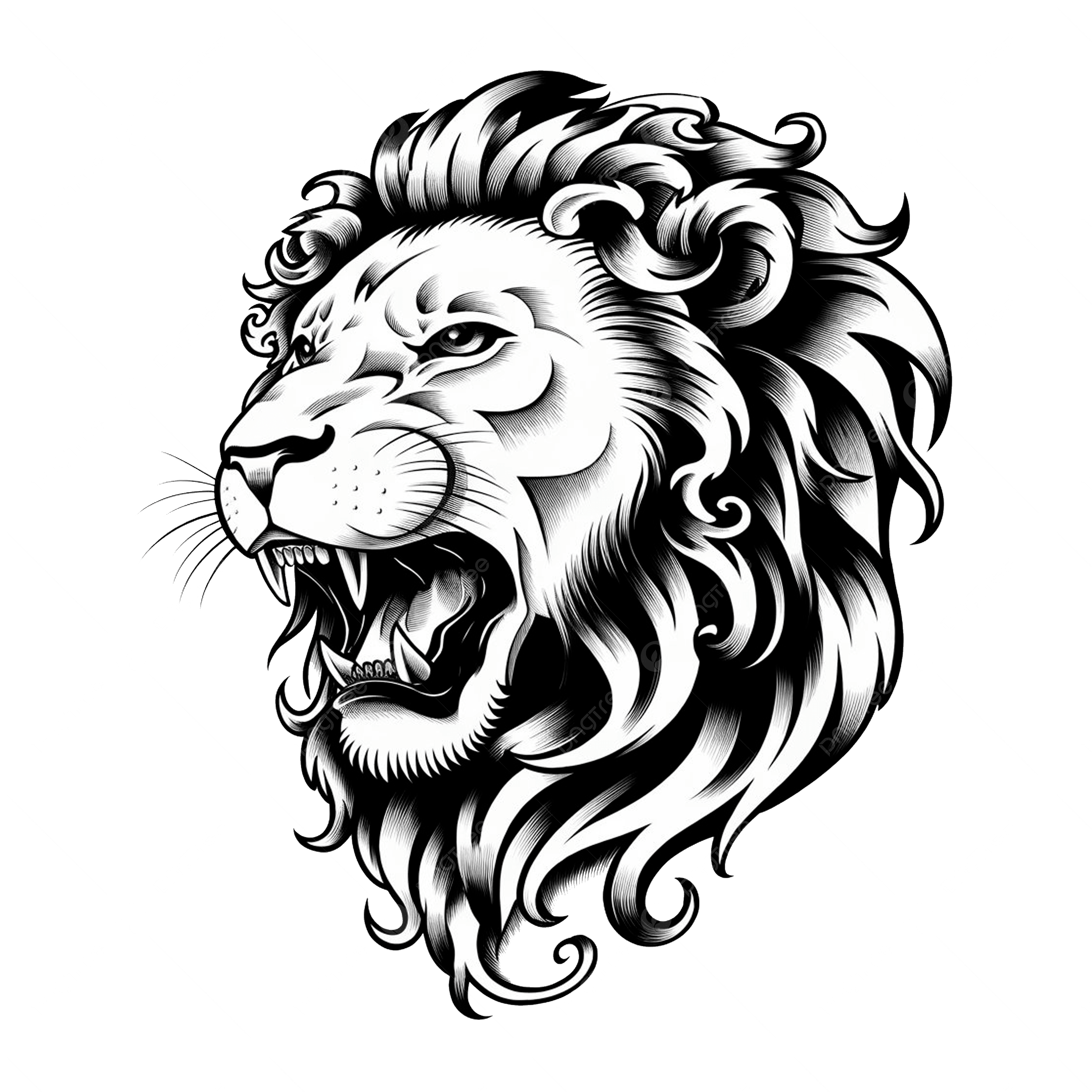 tatuagem leão desenho